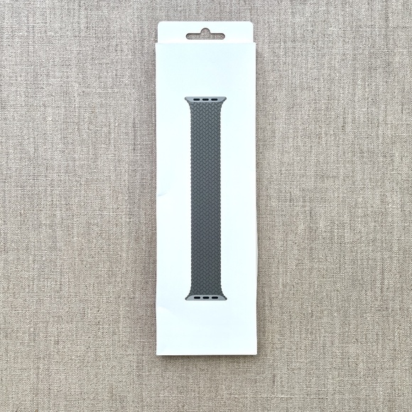 Apple Watch Braided Solo Loop Band (42mm - Green Grey - Size 5) - Picture 5 of 10